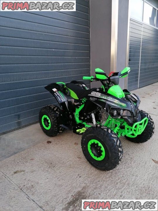 Čtyřkolka Leramotors Raptor 125ccm Pro černá záruka 2 roky