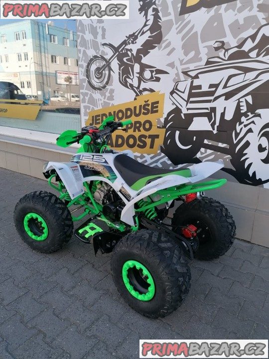 Čtyřkolka Leramotors Raptor 125ccm Pro bílá záruka 2 roky