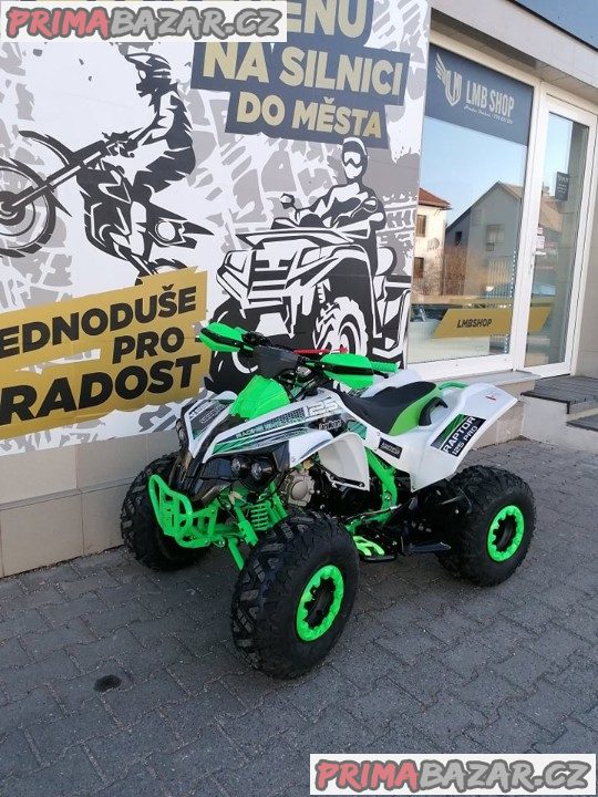 Čtyřkolka Leramotors Raptor 125ccm Pro bílá záruka 2 roky