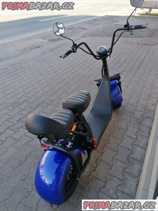 Elektrokoloběžka Leramotors Lera Scooters C1 modrá 1000W záruka 2 roky