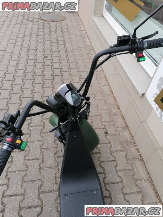 Elektrokoloběžka Leramotors Lera Scooters C1 zelená 1000W záruka 2 roky
