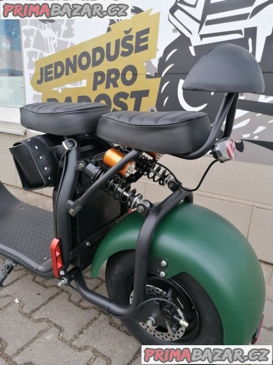 Elektrokoloběžka Leramotors Lera Scooters C1 zelená 1000W záruka 2 roky