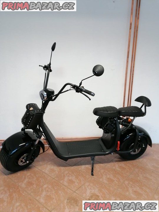 Elektrokoloběžka Leramotors Lera Scooters C1 černá 1000W záruka 2 roky