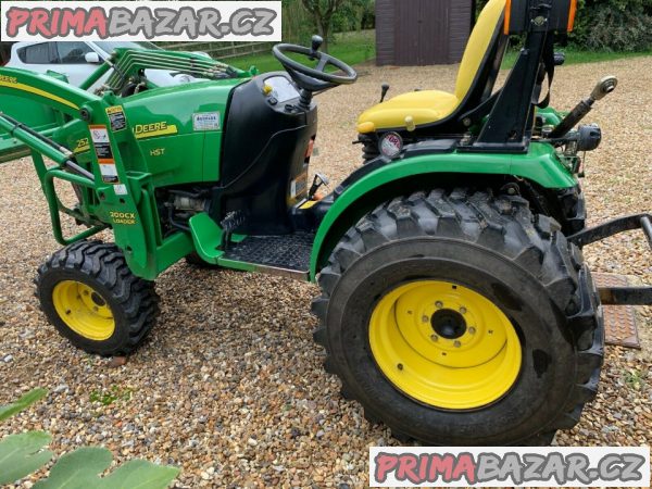 Traktor John Deere 25-CX-20 + čelní nakladač