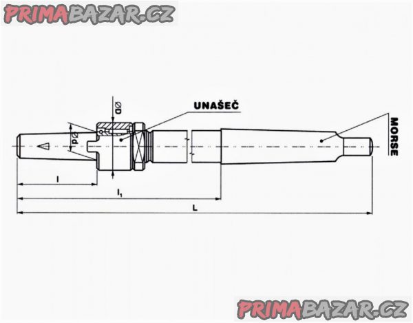 Držáky 10x2 (10/M2)-60 ks- nástrč. výstružníků a výhrubníků