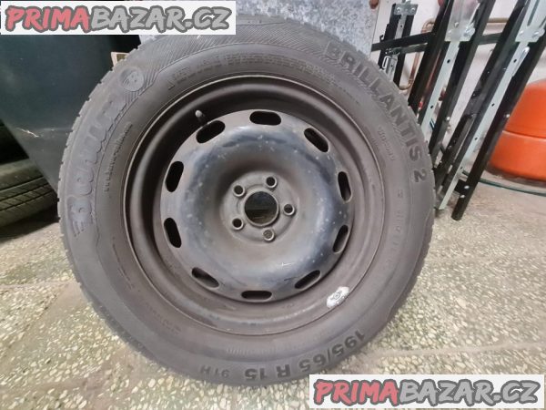 Sada letních kol 195/65 R15 rozteč 5x100