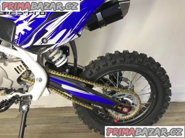 Pitbike Leramotors Tornado 125ccm, modrá