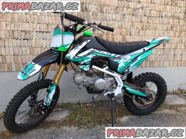 Pitbike Leramotors Tornado 125ccm, zelená