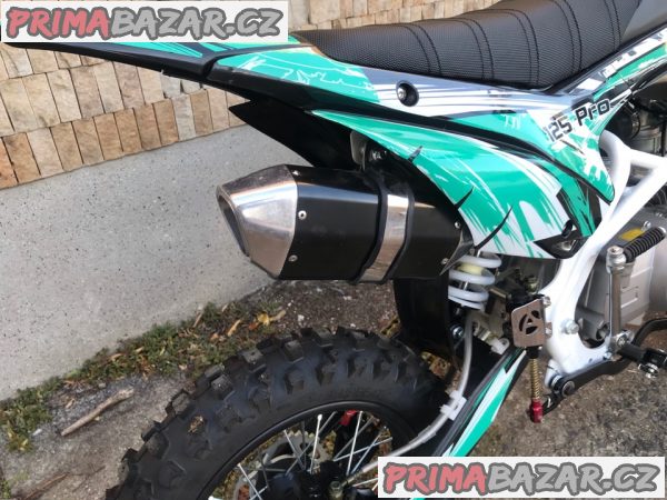 Pitbike Leramotors Tornado 125ccm, zelená