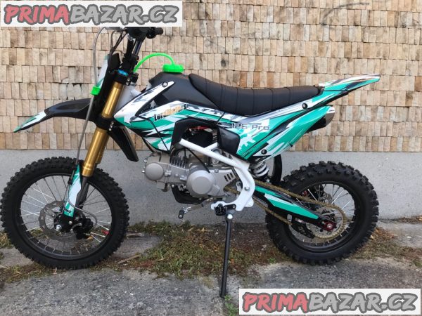 Pitbike Leramotors Tornado 125ccm, zelená