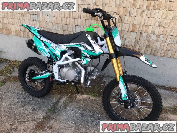 Pitbike Leramotors Tornado 125ccm, zelená