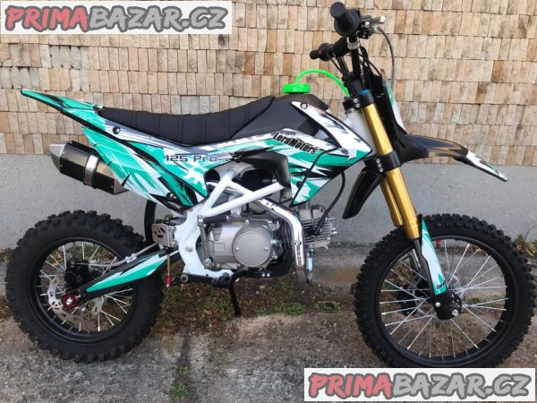 Pitbike Leramotors Tornado 125ccm, zelená