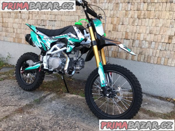 Pitbike Leramotors Tornado 125ccm, zelená