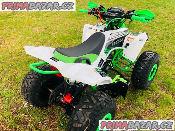 Čtyřkolka Leramotors Raptor 125ccm, bílo/zel