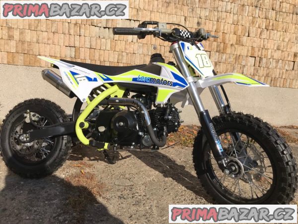 Pitbike Leramotors Spirit 90ccm, zelený