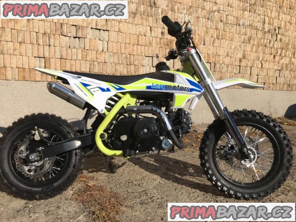 Pitbike Leramotors Spirit 90ccm, zelený