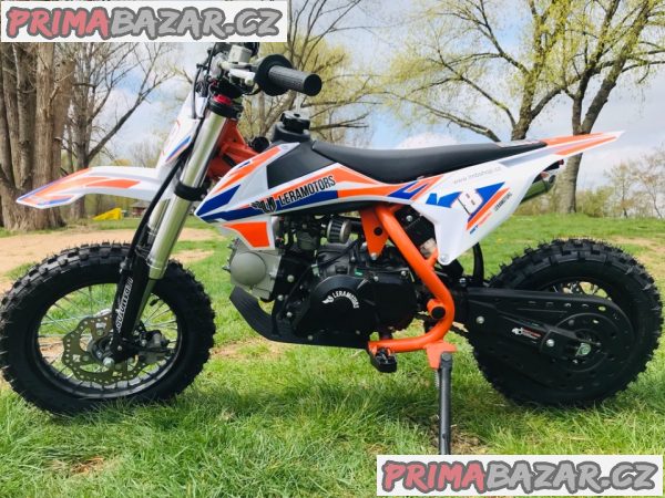 Pitbike Leramotors Spirit 90ccm, oranžová