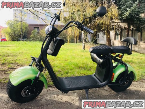 Elektrokoloběžka Leramotors C1, 1000W, zelená