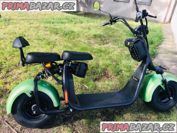 Elektrokoloběžka Leramotors C1, 1000W, zelená