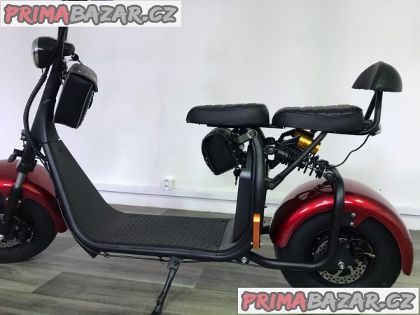 elektrokoloběžka Leramotors C1, 1000W, červená elektrokoloběžka Leramotors C1, 1000W, červená