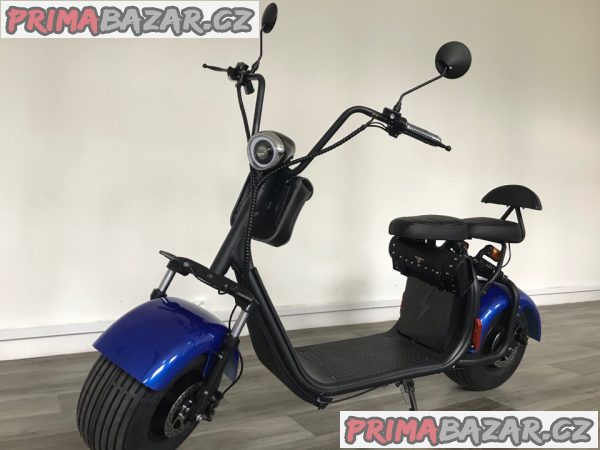 elektrokoloběžka Leramotors C1, 1000W, modrá