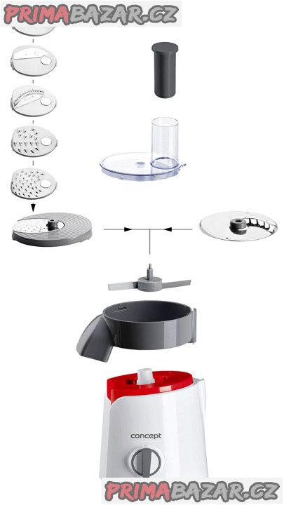 Zánovní, moderní elektrické struhadlo Concept