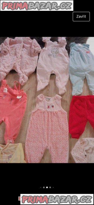 Oblečení pro miminko- holčičku