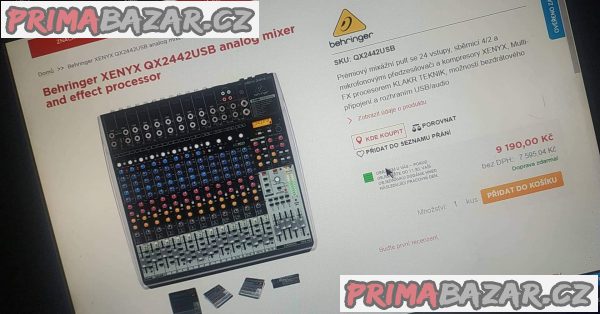 Mix behringer top stav!!