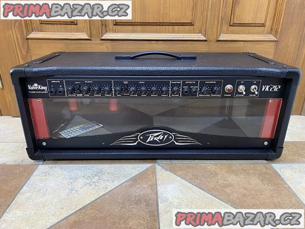 Kytarový lampový zesilovač (hlava) PEAVEY VK 212 100W + footswitch