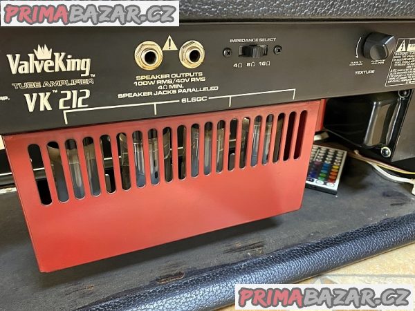 Kytarový lampový zesilovač (hlava) PEAVEY VK 212 100W + footswitch