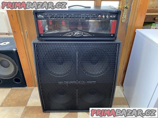 Kytarový lampový zesilovač (hlava) PEAVEY VK 212 100W + footswitch