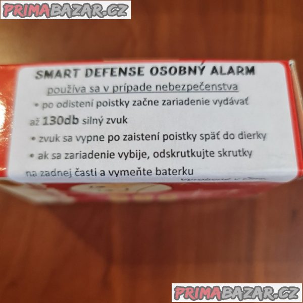 Prodám 165ks Smart Defense Osobní Alarm