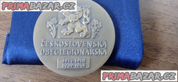 Medaile ČESKOSLOVENSKÁ OBEC LEGIONÁŘSKÁ