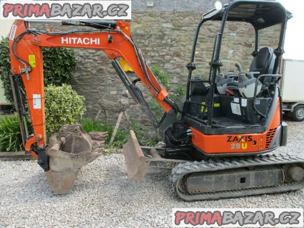 Minibagr Hitachi ZXS-229U + příslušenství