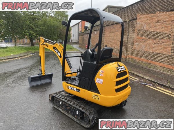 Minibagr Jcb 801-J8 - velmi dobrý stav