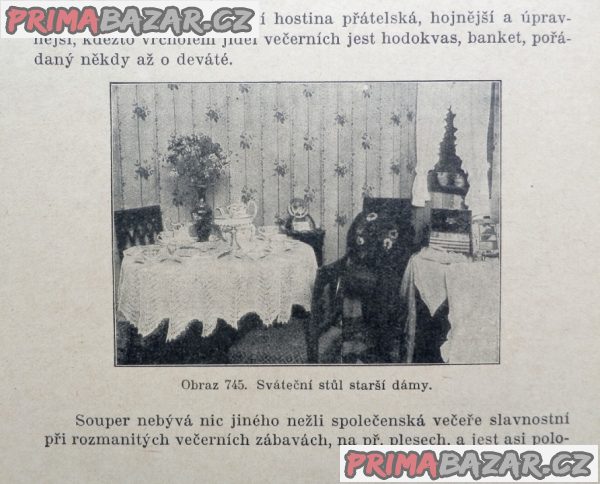 Praktická hospodyňka, dvojdílná starožitná kniha z roku 1928