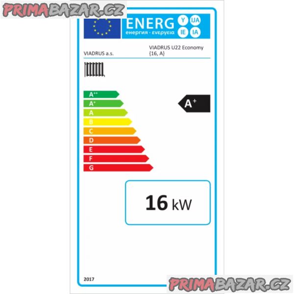 Viadrus U22 Economy - kotel na tuhá paliva
