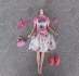 NOVÉ! Set pro Barbie, tričko+sukně+boty+doplňky