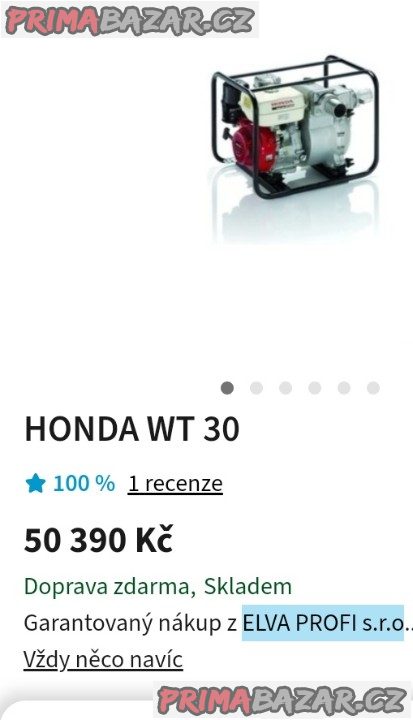 Čerpadlo zn Honda