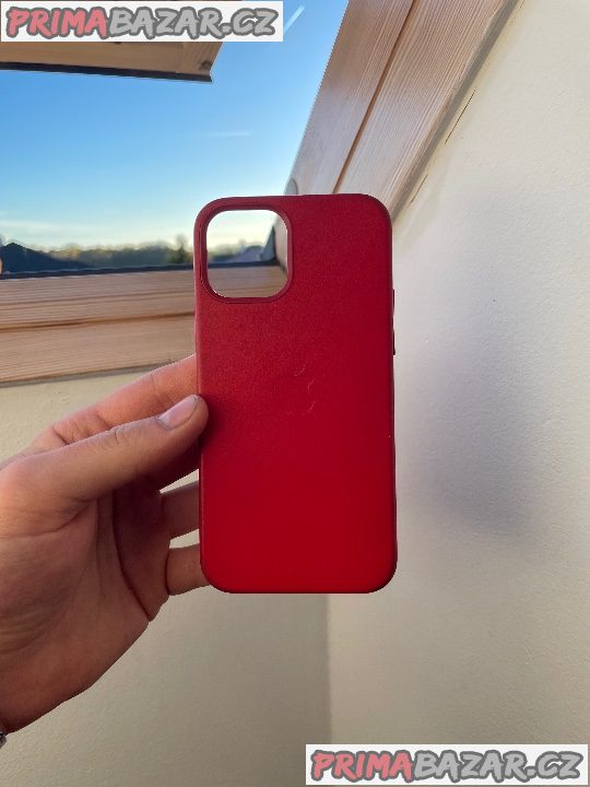 Leather Case PRODUCT RED - iPhone 12_12Pro