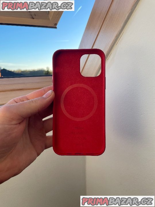 Leather Case PRODUCT RED - iPhone 12_12Pro