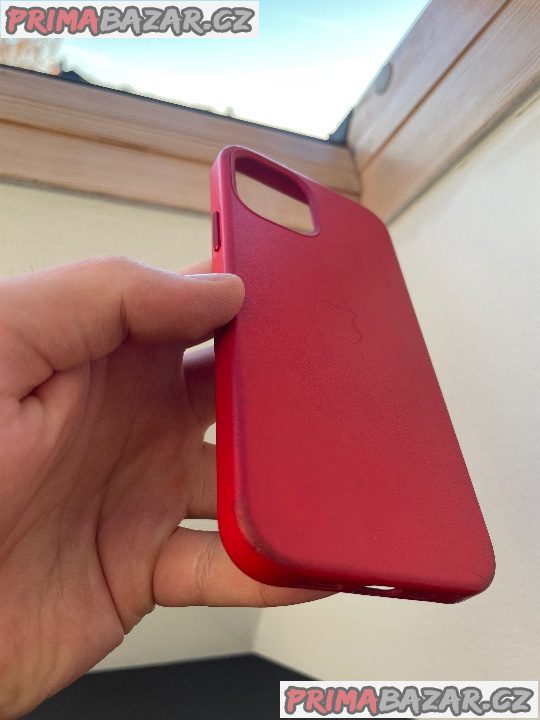 Leather Case PRODUCT RED - iPhone 12_12Pro