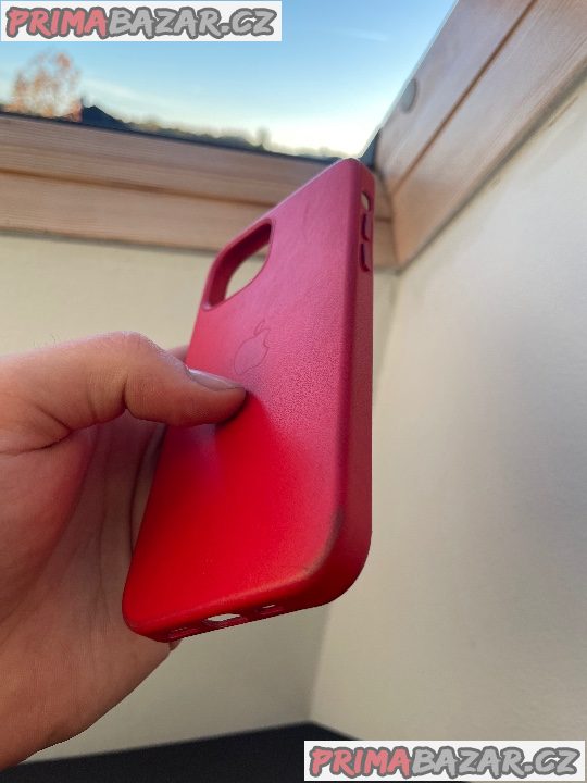 Leather Case PRODUCT RED - iPhone 12_12Pro