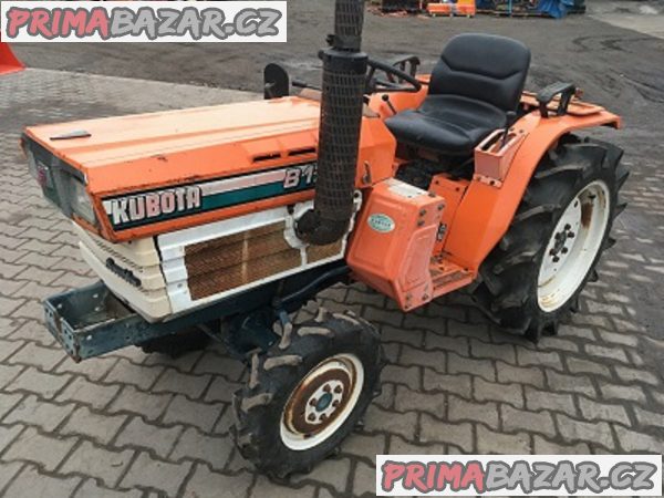 traktor kubota 4x4, kubota B1702DT, výkon 17 Hp