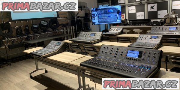 Digitální mixážní pulty, analogové mixážní pulty, Dj technika, klávesové piano a další