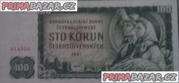 Bankovky v perfektním stavu odkoupím hotově