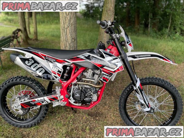 Pitbike Killer PRO 300ccm, 21_18, červená