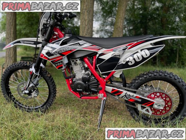 Pitbike Killer PRO 300ccm, 21_18, červená