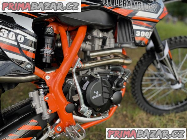 Pitbike Killer PRO 300ccm, 21_18, oranžová