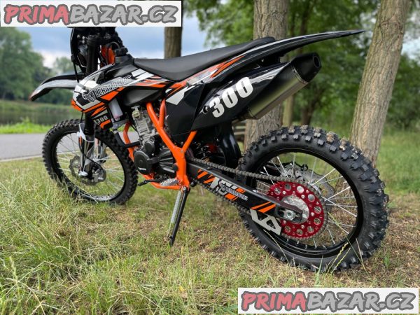 Pitbike Killer PRO 300ccm, 21_18, oranžová